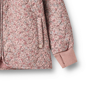 Куртка утепленная Wheat "Thermo Tilde Soft Lavender Flowers", лавандовая симфония